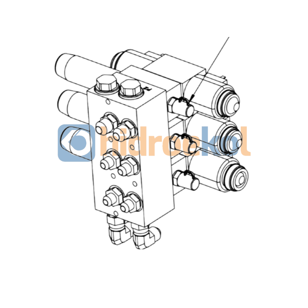 Epiroc-3217906003 Hidrolik Valf (Epiroc)-