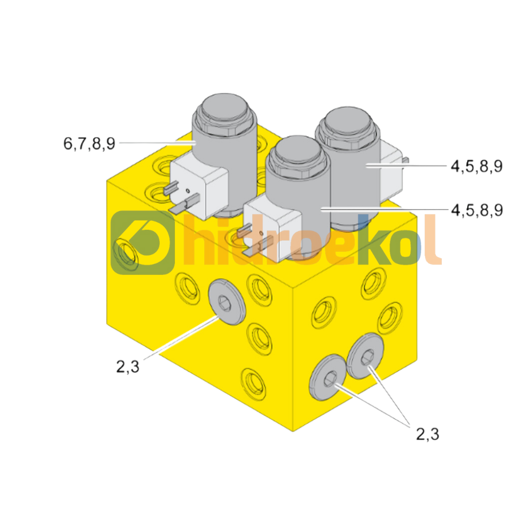 Epiroc-3222333273 Hidrolik Valf (Epiroc)-