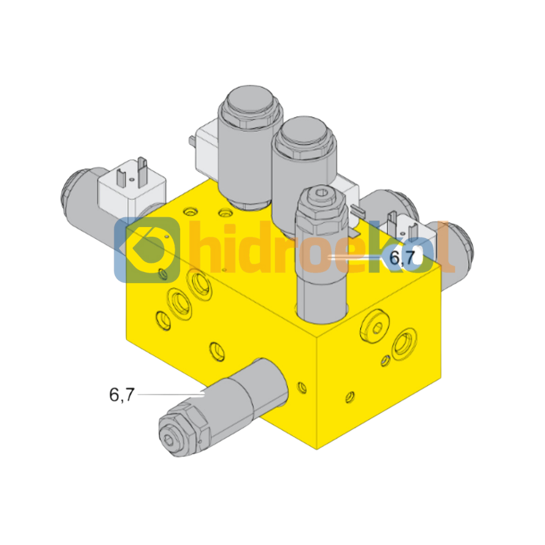 Epiroc-3222333274 Hidrolik Valf (Epiroc)-