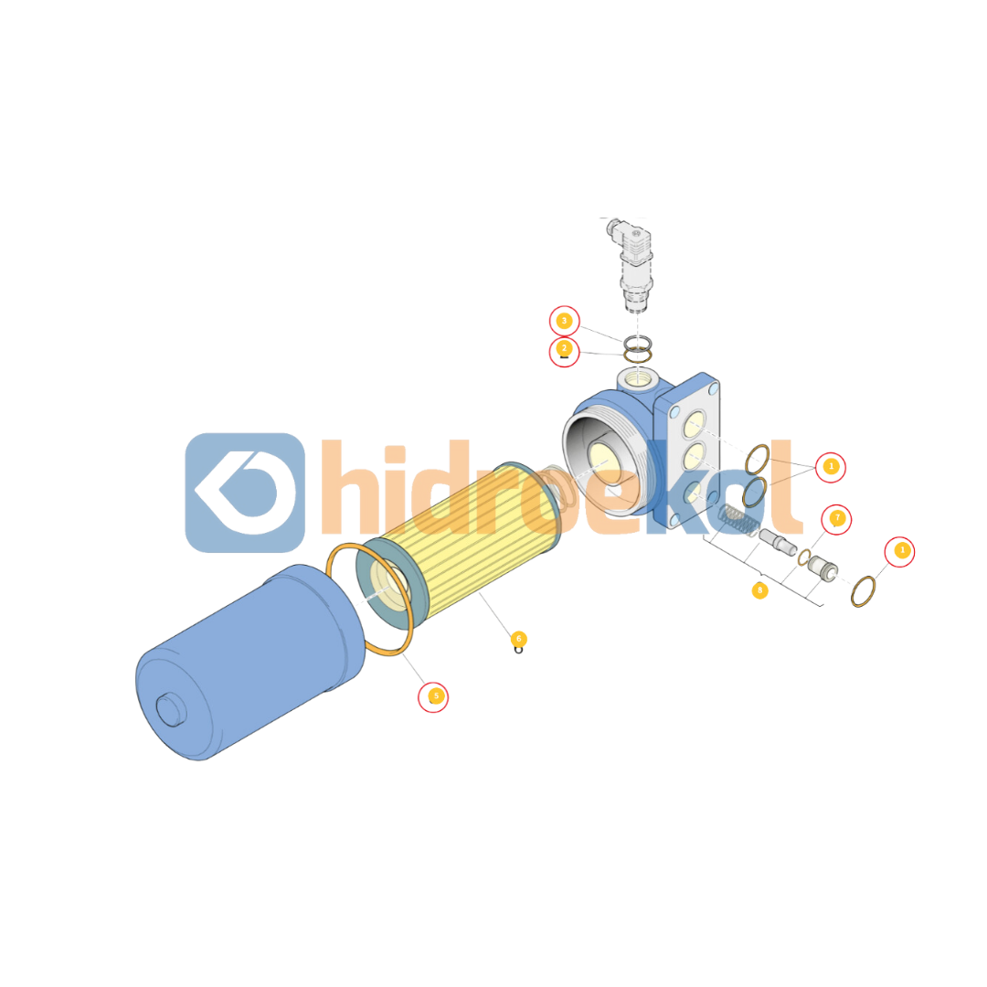 Epiroc-5112287852 Filtre (Epiroc)-